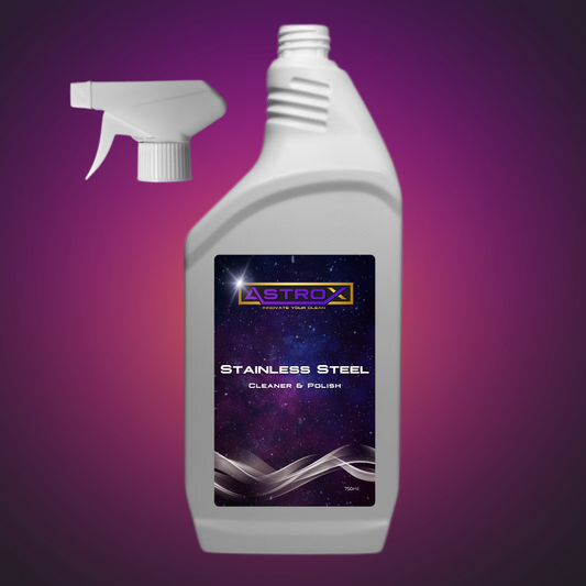 Astrox Stainless Steel Cleaner & Polish - 750ml Spray