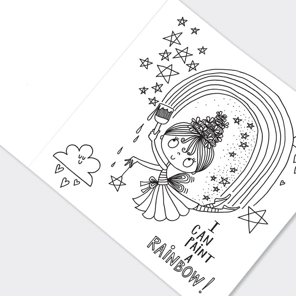 Children’s Magical Fairies Colouring Book for Creative Fun