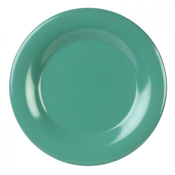 Wide Rim Melamine Plates -12 Case