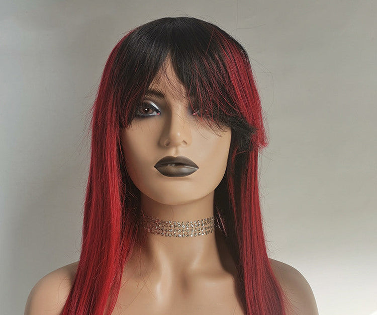 Wig Factory Real Human Hair Wig Mechanism Headgear Hair Wig