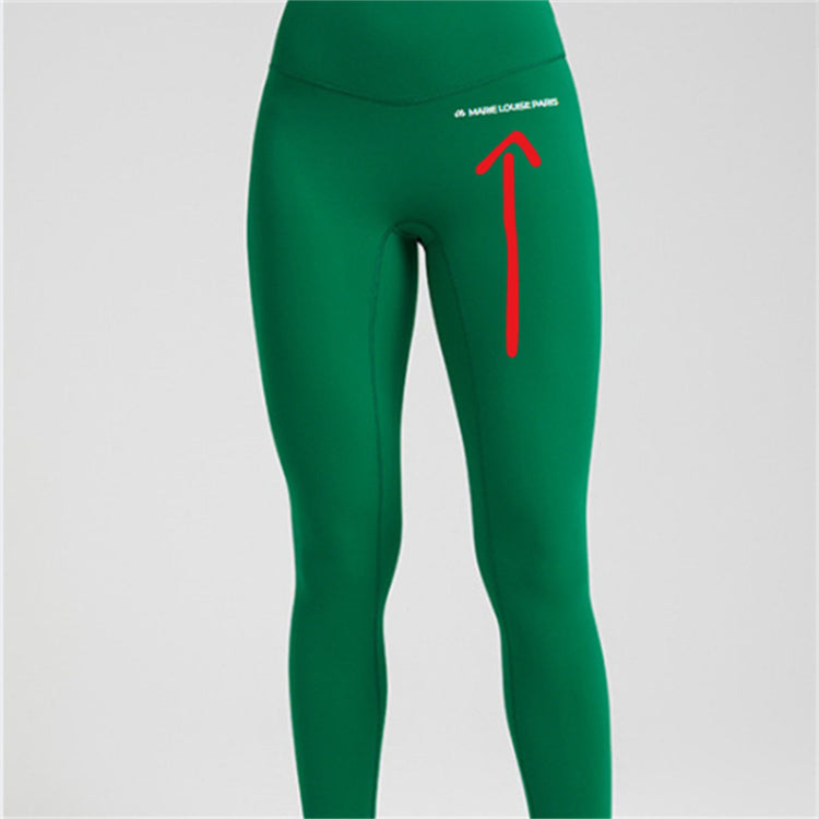 New Yoga European And American High Waist Hip Lift Running Fitness Pants
