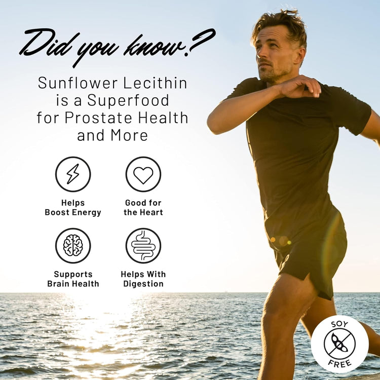 Legendairy Milk Sunflower Lecithin 1200mg β Lactation Support (200 Softgels x2, USA Made)