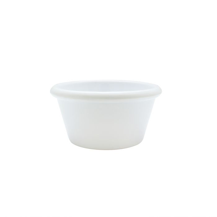 Contemporary Melamine White Ramekin 180ml - Pack of 12