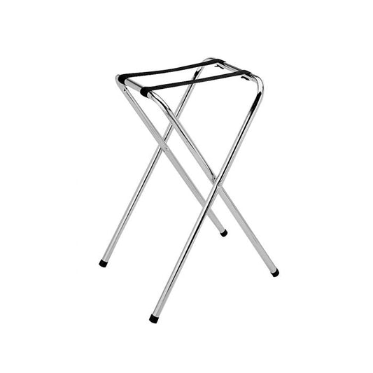 Chrome Folding Tray Stand - Standard
