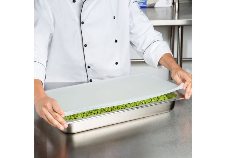 GN 1/1 Silicone Gastronorm Hi-Heat Lid Clear