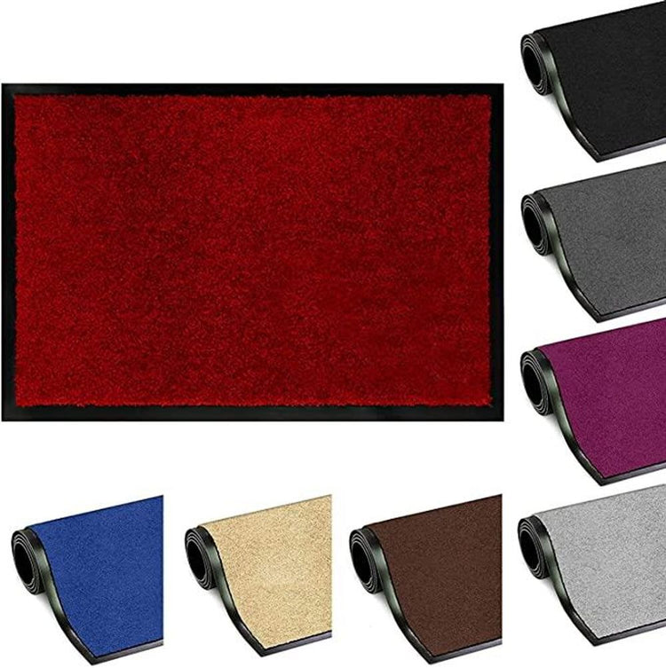 ARRAN 120 X180 RED - Premium Quality Red Barrier Mat - Stop Dirt, Mud, and Wet - Non-Slip Backing - Ideal for Home and Office