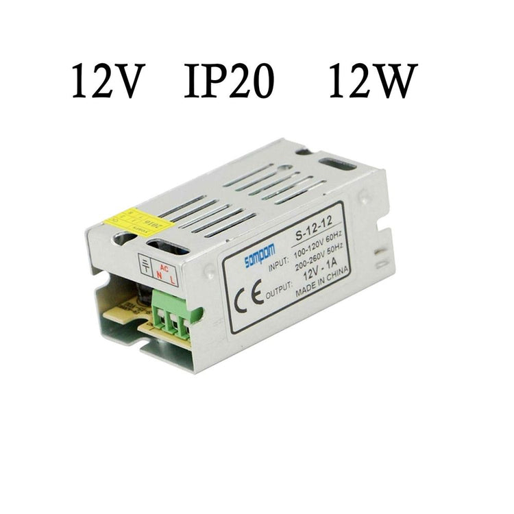 DC12V IP20 Indoor LED Driver Power Supply Transformer