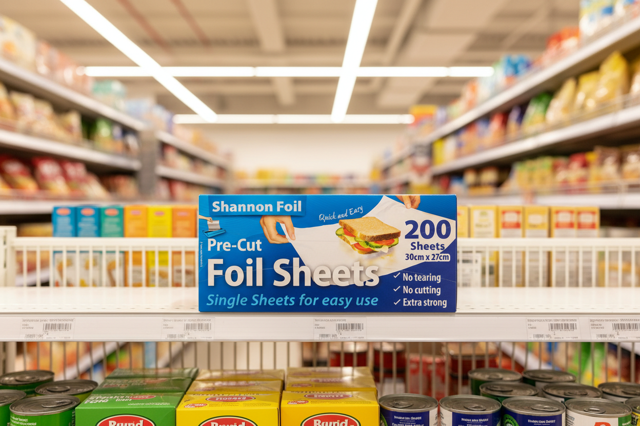 12 x Shannon Pre-Cut Foil 200 Sheets