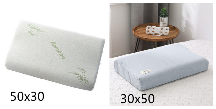 SleepAlign Bamboo Memory Foam Cervical Pillow – Neck Pain Relief & Support