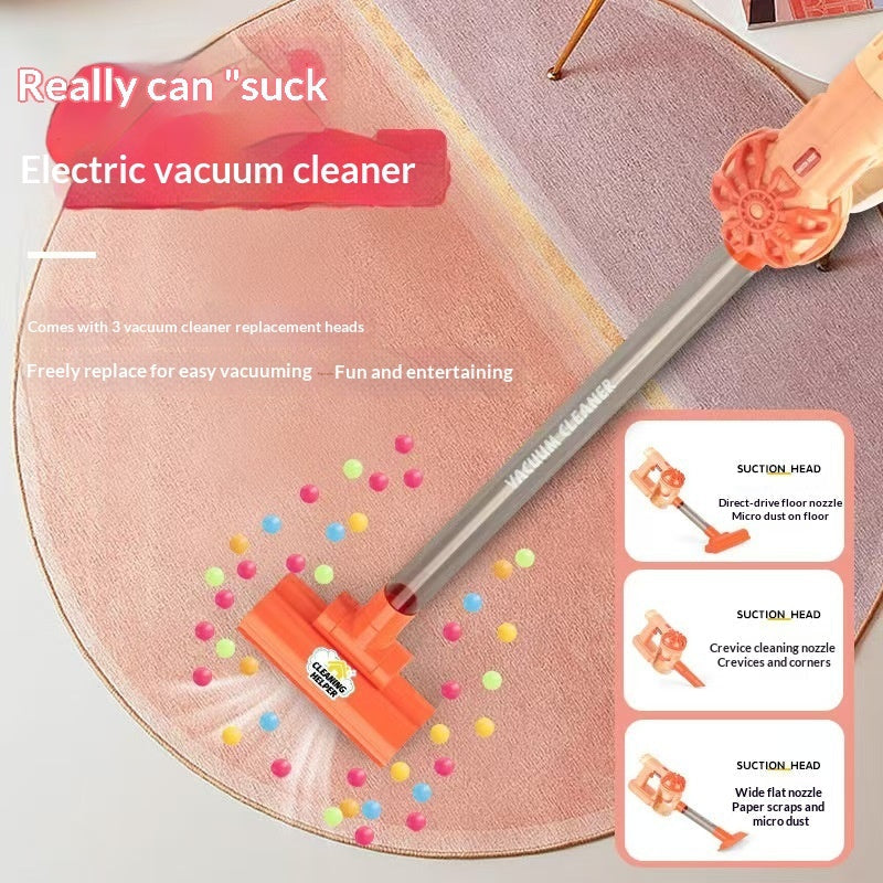 Kids' Pretend Play Simulation Electric Vacuum Cleaner Toy