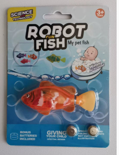 Pet Fish Simulation Light-Activated Clownfish Bathing And Splashing Toy