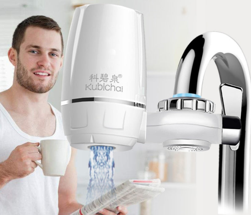 Faucet Water Purifier – Kitchen Tap Water Filter with Ceramic Cartridge