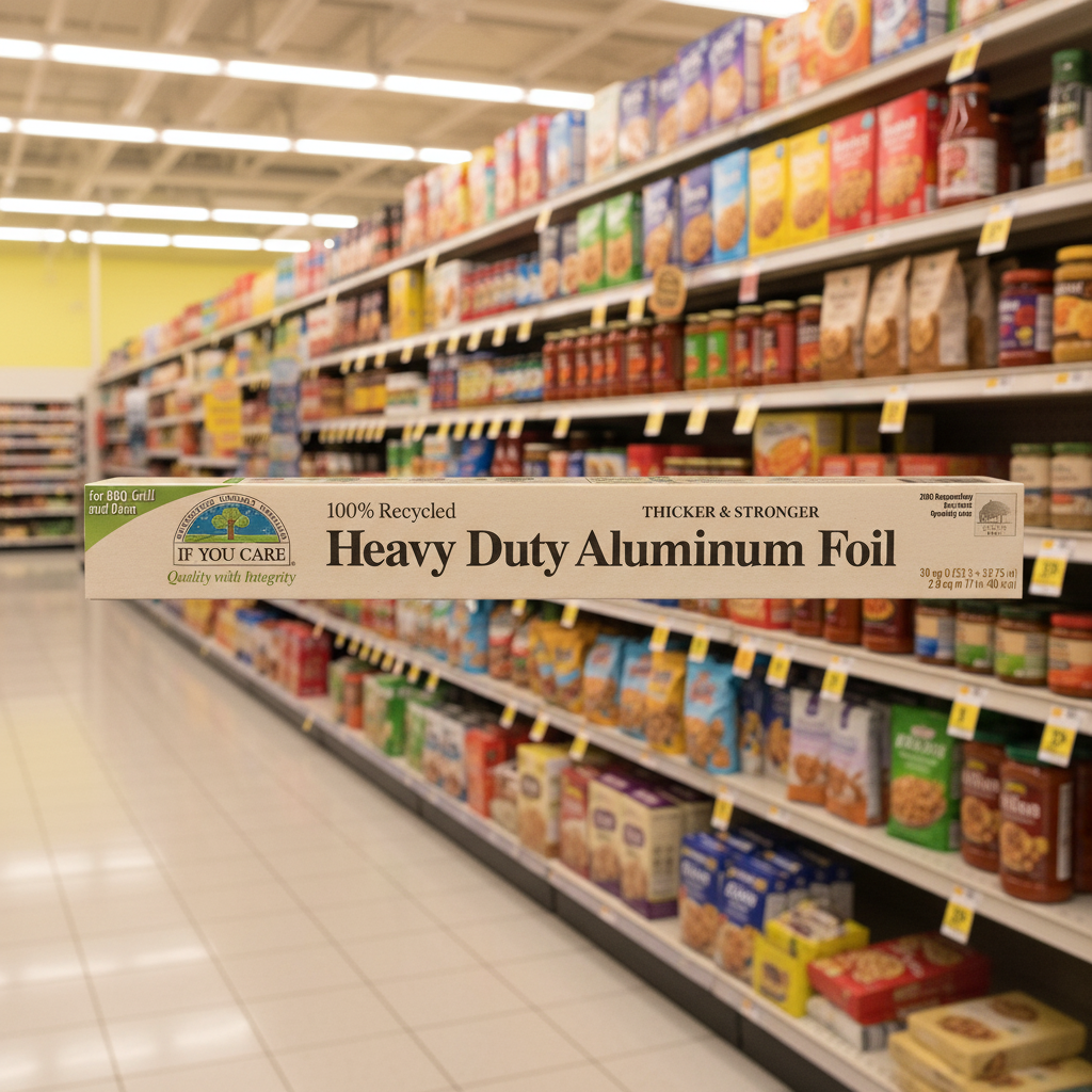 If You Care 100% Recycled Heavy Duty Aluminium Foil - 1pc
