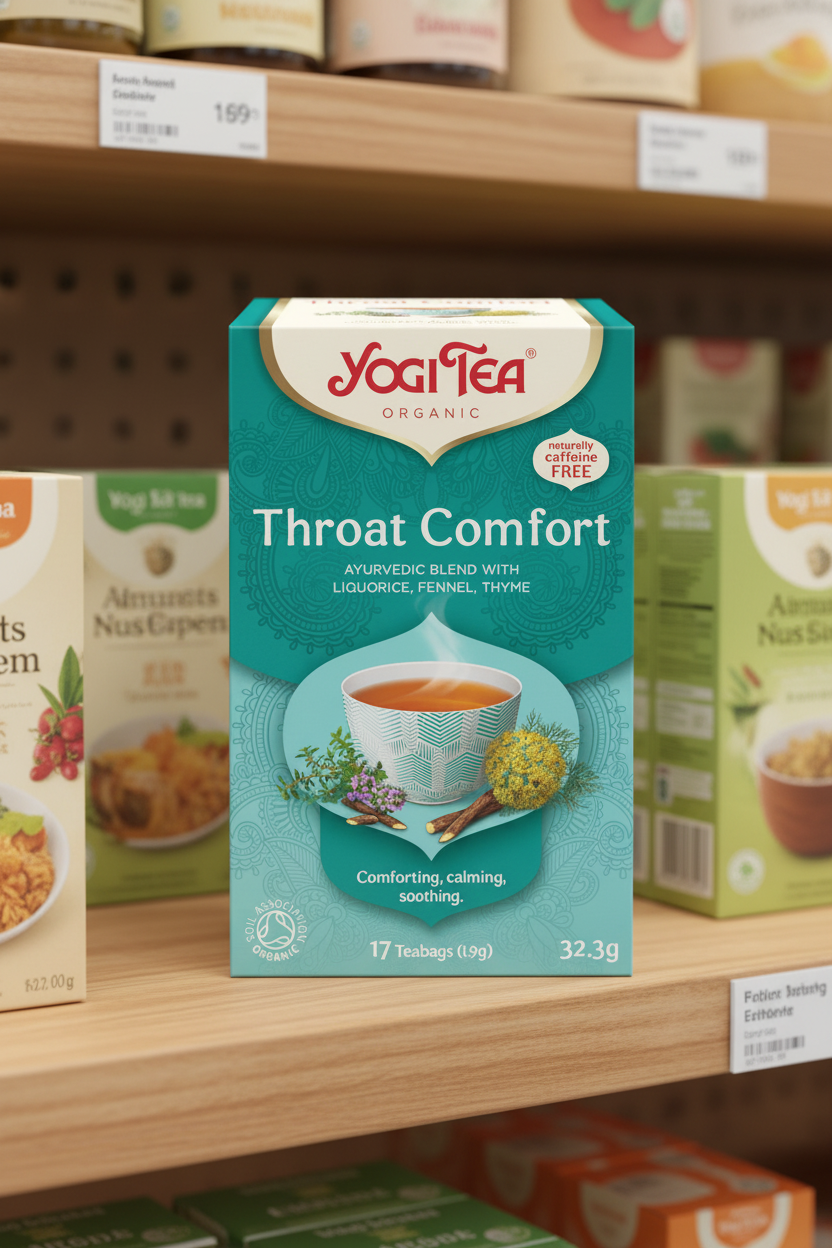 Yogi Tea Throat Comfort Org - 17bags