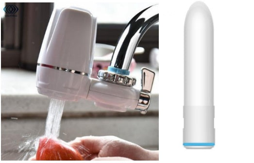 Faucet Water Purifier – Kitchen Tap Water Filter with Ceramic Cartridge