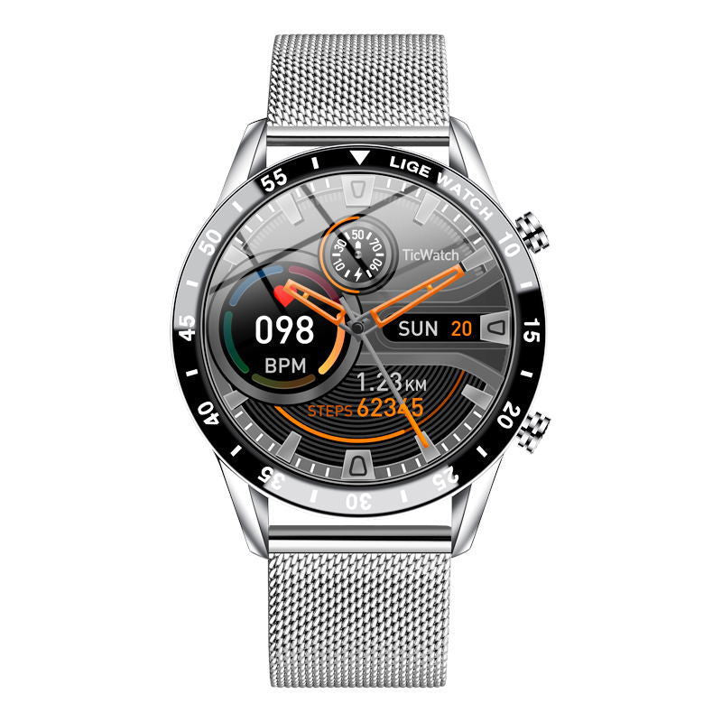 Premium Multifunctional Smart Watch - Bluetooth Call, Heart Rate & Blood Pressure Monitor - Waterproof Fitness Tracker