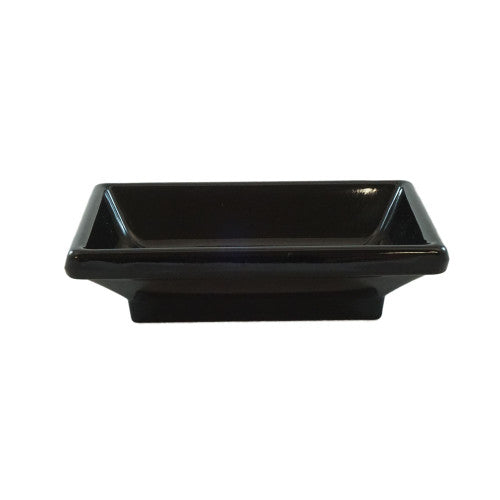 Classic Rectangular Melamine Sauce Dish 95mm x 65mm - Pack of 12
