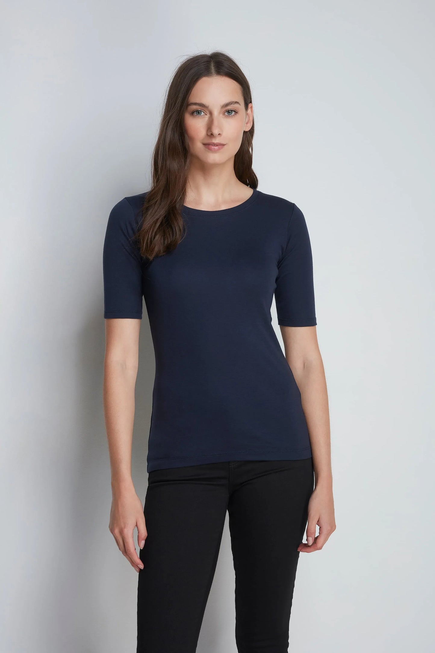 Half Sleeve Crew Neck Cotton Modal T-shirt