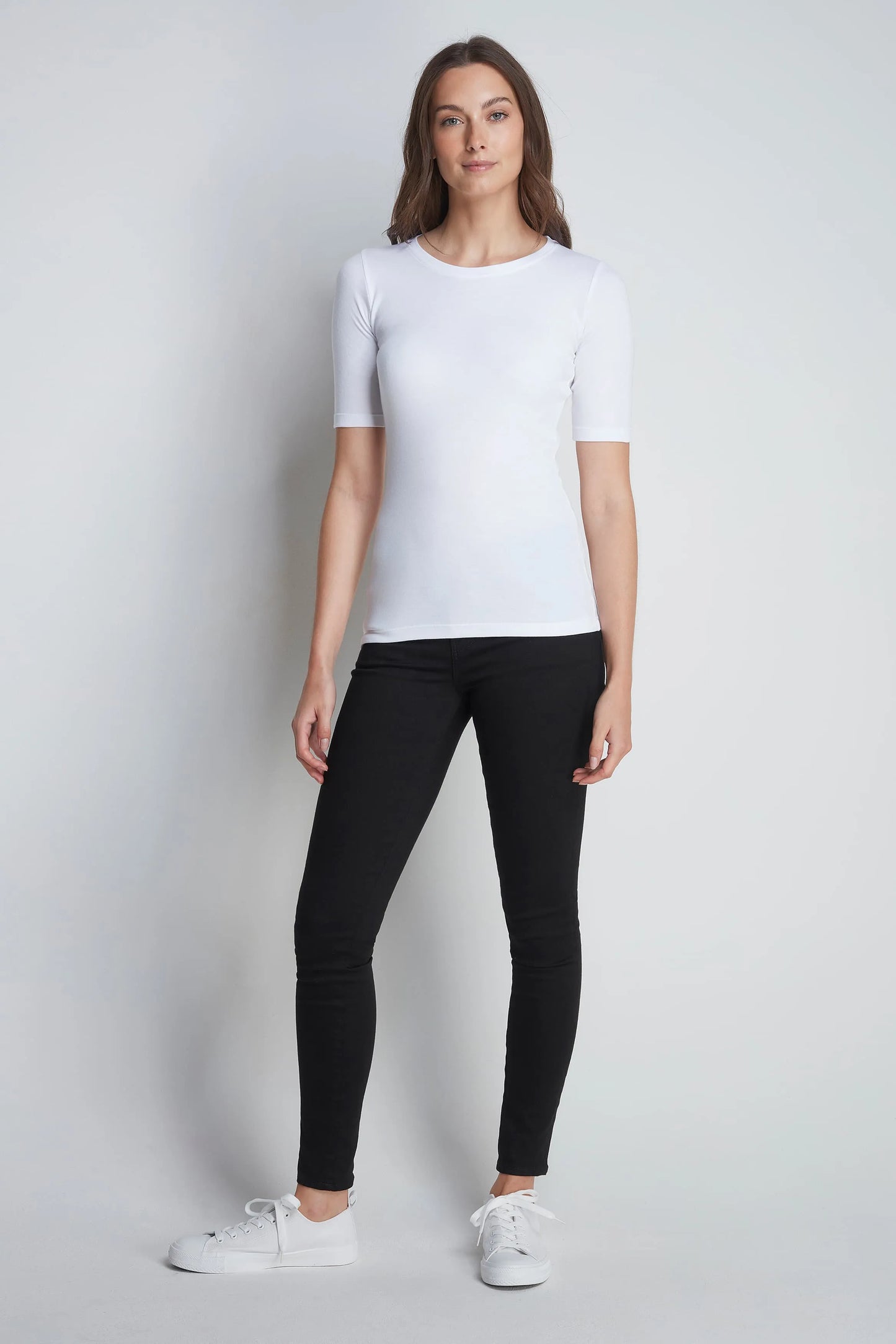 Half Sleeve Crew Neck Cotton Modal T-shirt