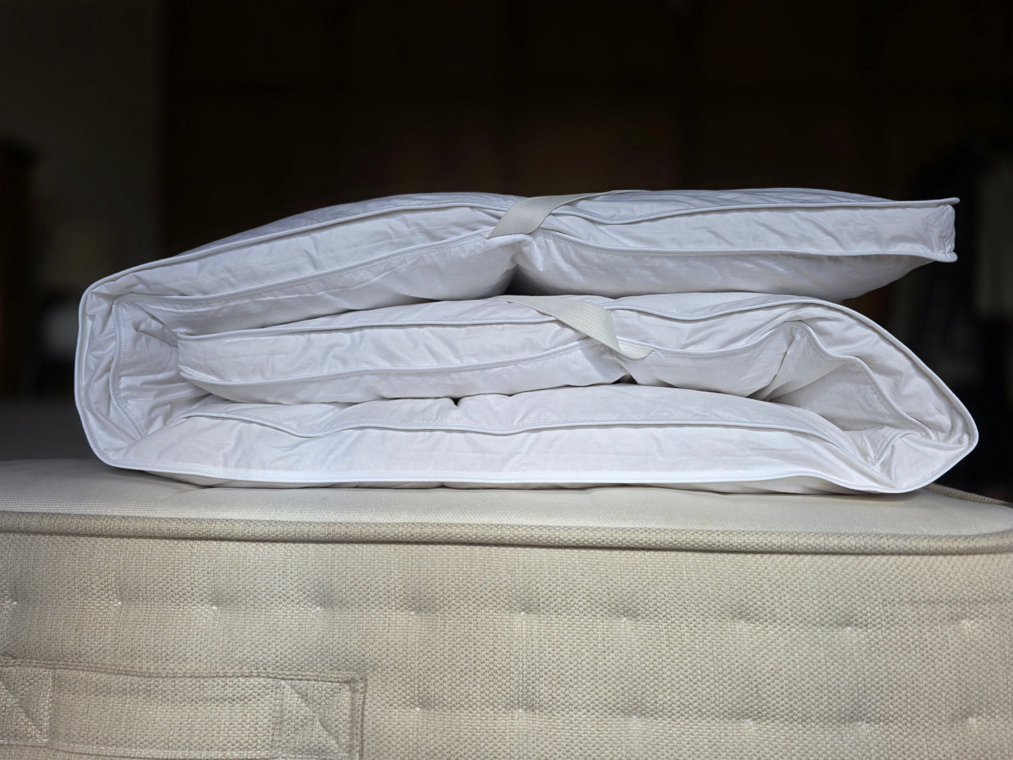 PillowPillow® Luxury Mattress Topper - UK Made Duck Feather & Down - Oeko-Tex Certified
