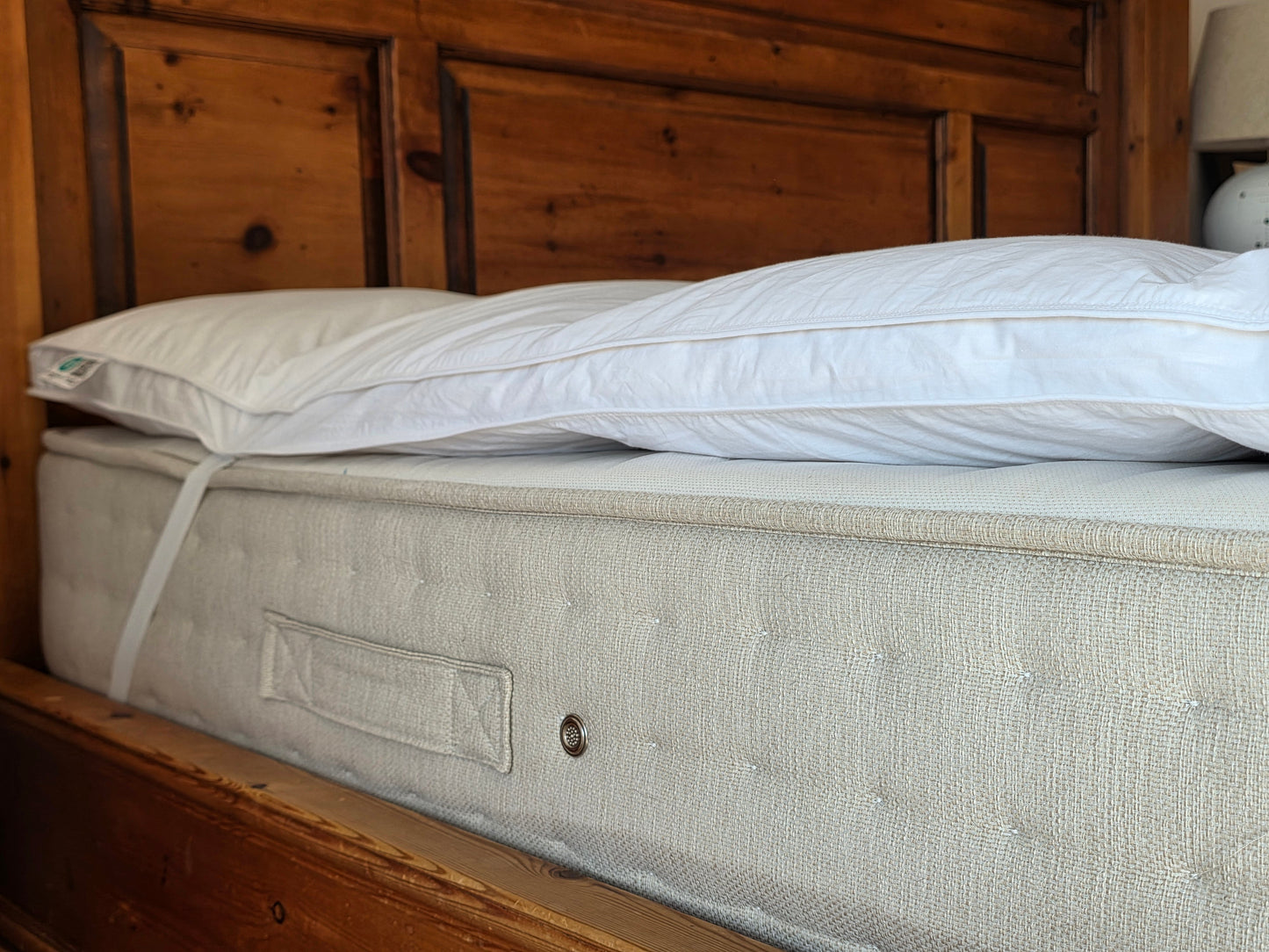 PillowPillow® Luxury Mattress Topper - UK Made Duck Feather & Down - Oeko-Tex Certified