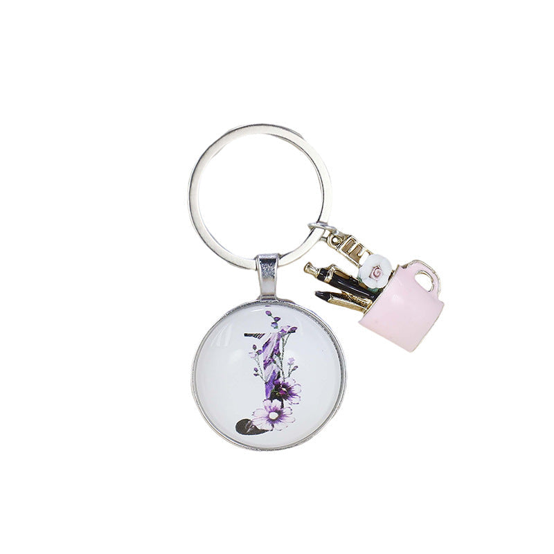 Enamel Pen Holder Teacher's Day Gift Keychain