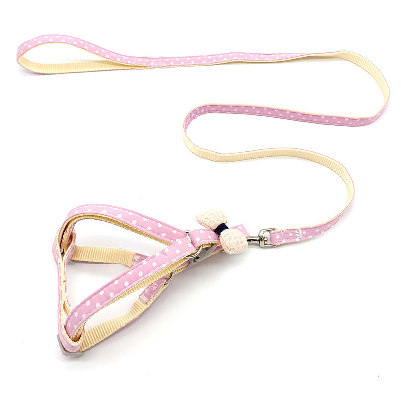 Pet Dog Leash Does Not Strangle The Neck Adjustable