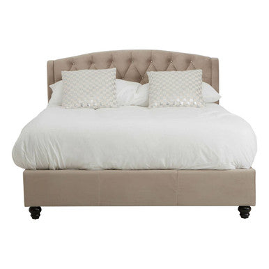 Josephine Mink Velvet Double Bed