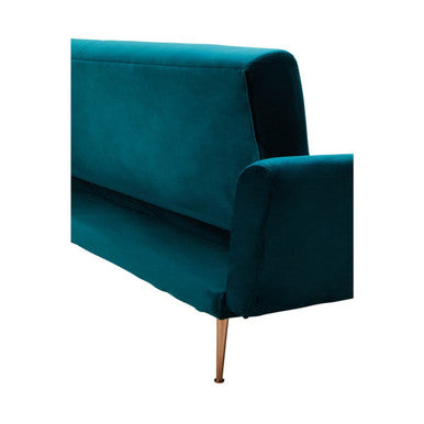 Hatton Green Velvet Sofa Bed