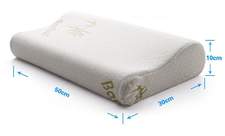 SleepAlign Bamboo Memory Foam Cervical Pillow – Neck Pain Relief & Support