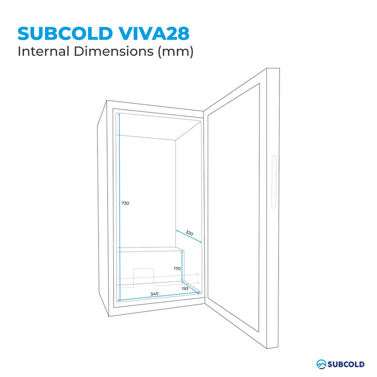 Subcold Viva28 LED Wine Cooler
