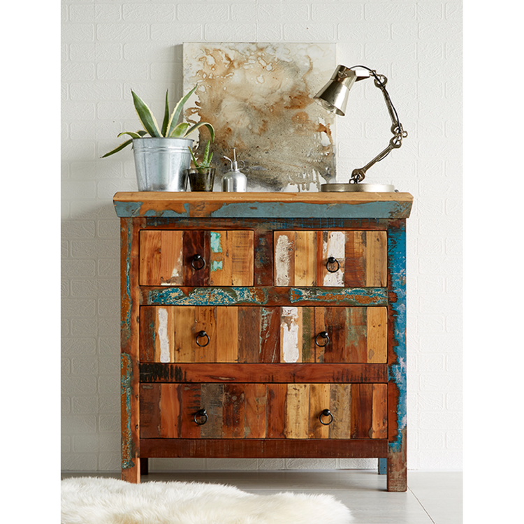 Coastal 4 Drawer Chest