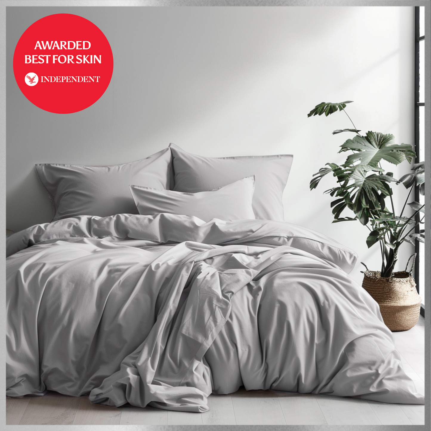 100% Organic Bamboo Silk Duvet Set