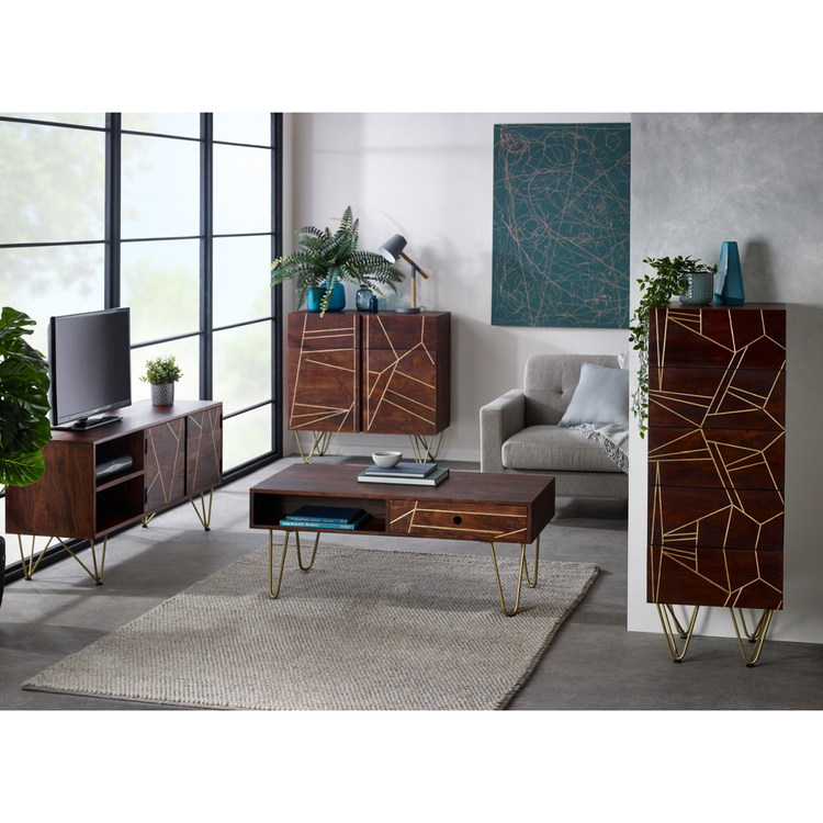 Dark Gold Plasma Media Unit