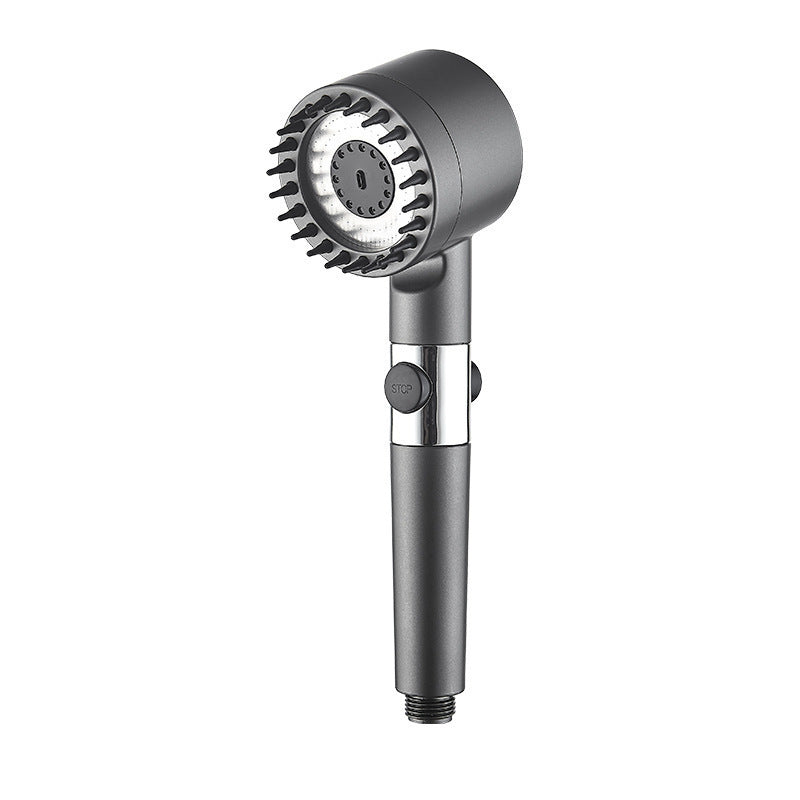 Supercharged Shower Head Shower Set Household Handheld Shower Head Bathroom Bracket
