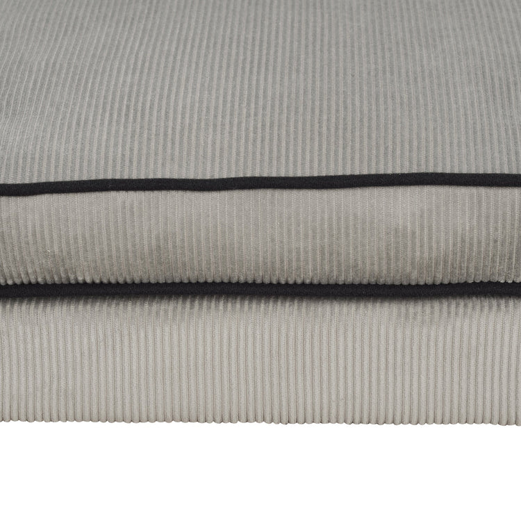 PawHut Dog Sofa for XS and S Size Dogs, Pet Chair Bed with Soft Cushion, Cat Sofa  Couch with Washable Cover, Wooden Frame, 66.5 x 45 x 35.5 cm, Grey