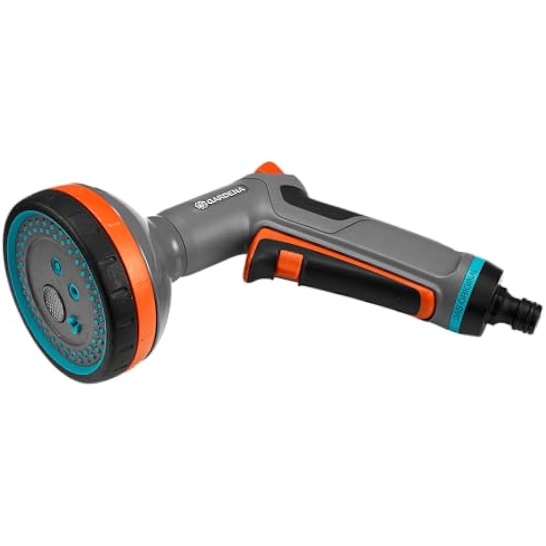 Gardena Comfort Multi Sprayer: Garden Sprayer for Watering and Cleaning, Five Spray Patterns, Lock, infinitely Adjustable Regulation, Frost Protection (18315-20)