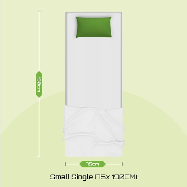 Starlight Beds Midnight Cooltouch Sprung Hybrid Small Single Memory Foam Mattress, Maximum Value, Soft Feel, Black. 18cm Deep. 2ft6 Small Single