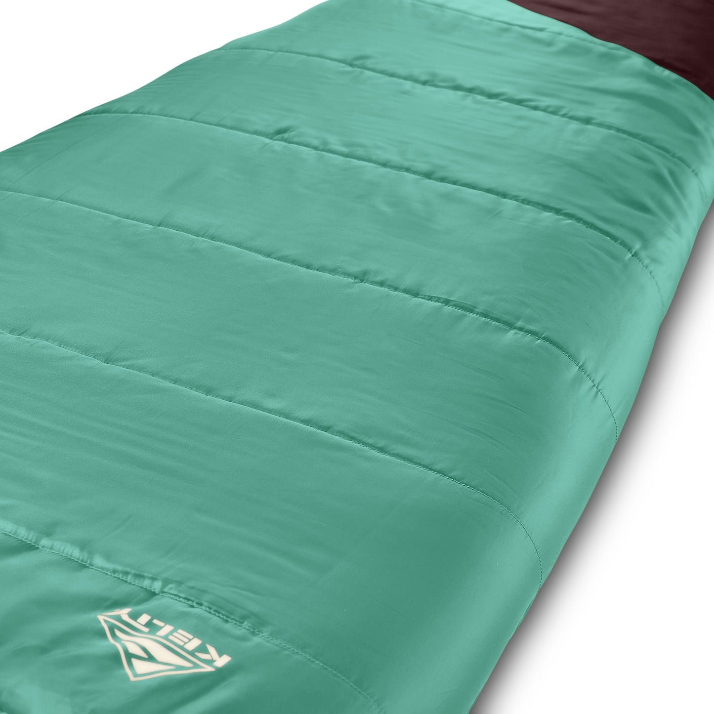 Kelty Kids' Mistral 20°F (-7°C) Synthetic Sleeping Bag - One Size - Malachite/Huckleberry/Antler