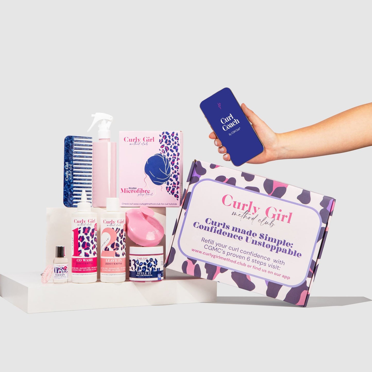 Wavy + Curly Girl Method Starter Kit