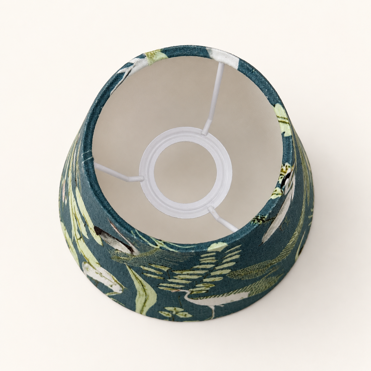 Flamingo Lampshade - Blue & Green 17cm Table & Wall Light Shade