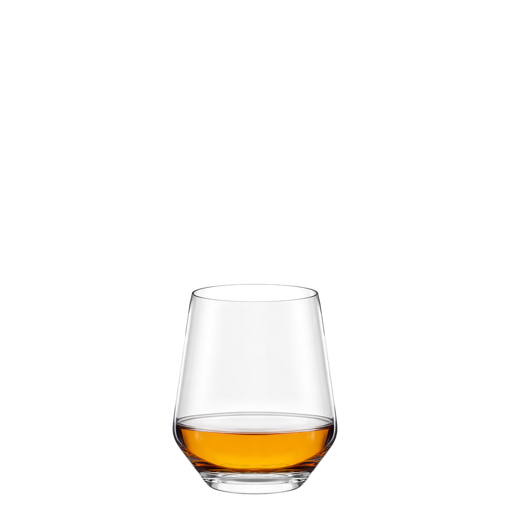 Stolzle Lausitz Quatrophil Whisky Tumbler Glasses - 470ml - Box of 6