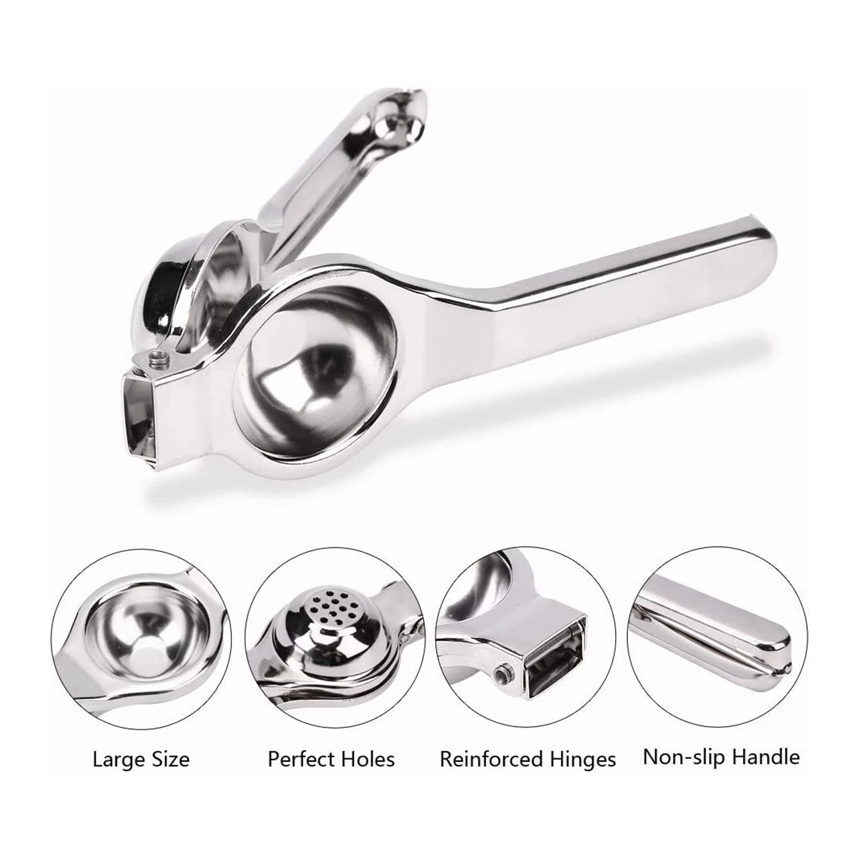 2x Portable Lemon Orange home Squeezer Manual Juicer Squeezer