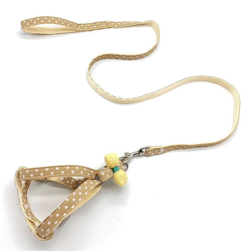 Pet Dog Leash Does Not Strangle The Neck Adjustable