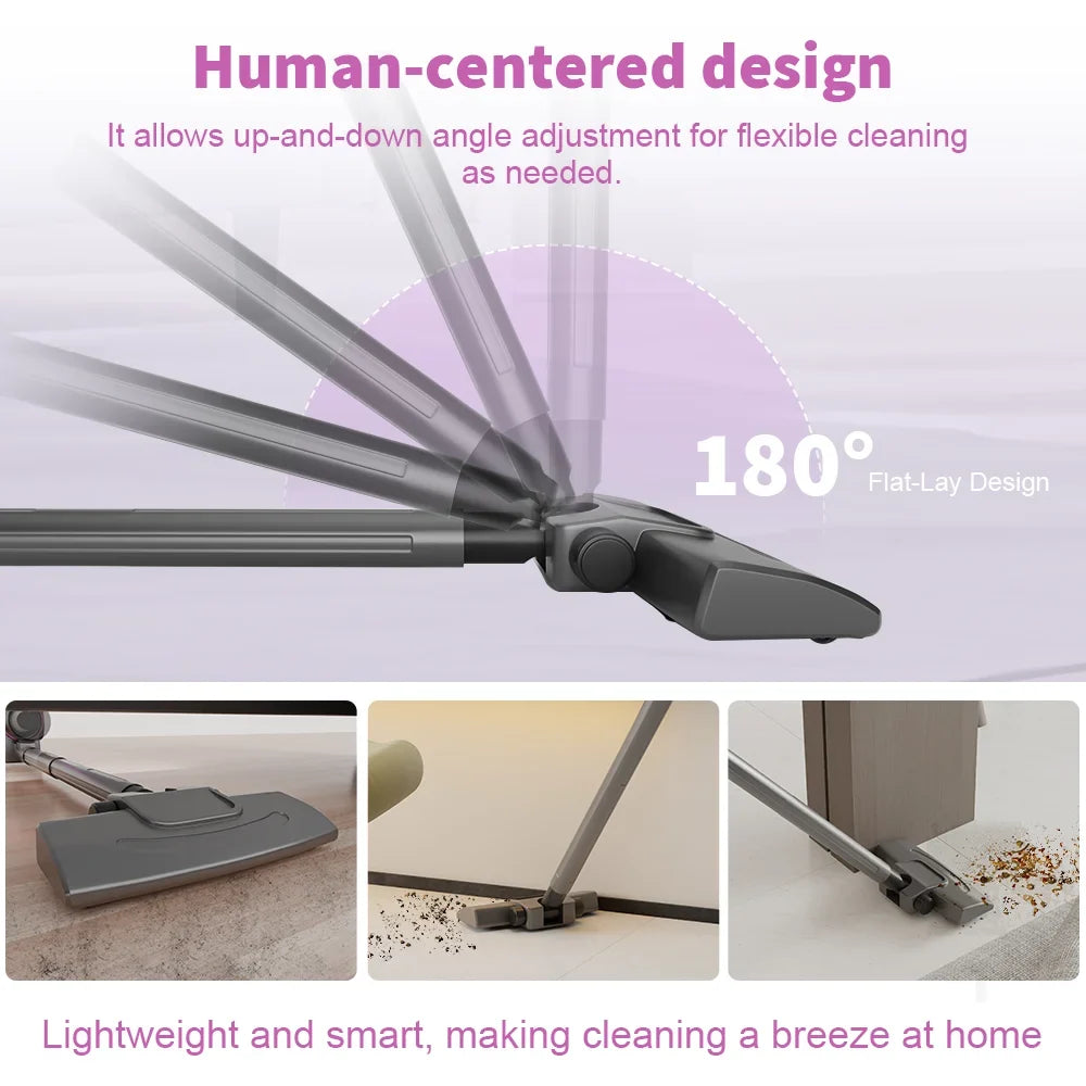 4-in-1 Cordless Vacuum Cleaner Rechargeable Handheld Vacuum Pet Hair Cleaning