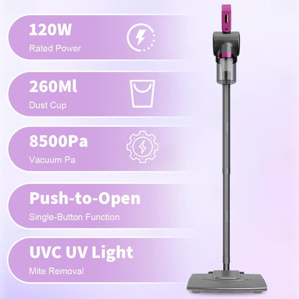 4-in-1 Cordless Vacuum Cleaner Rechargeable Handheld Vacuum Pet Hair Cleaning