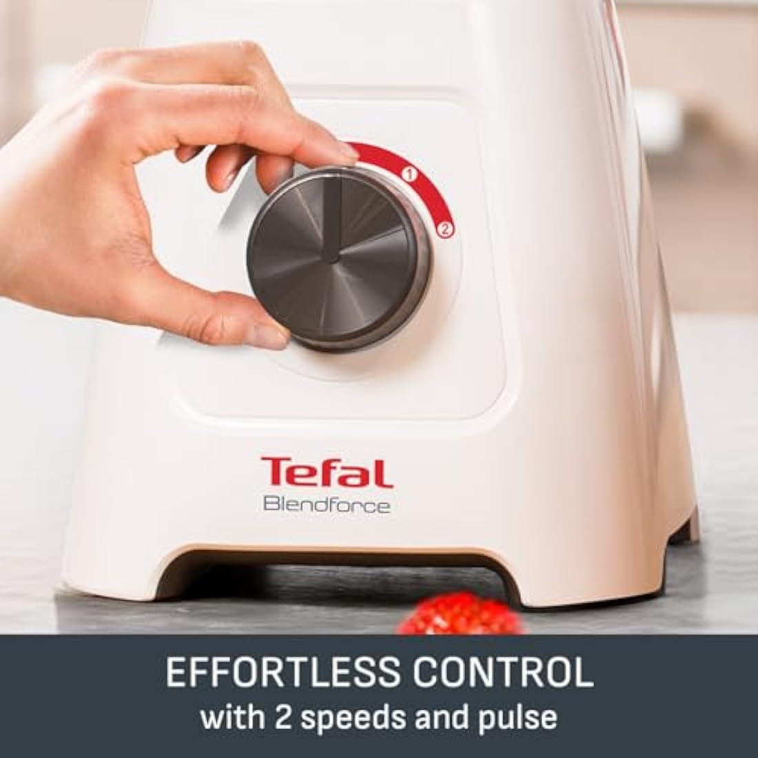 Tefal BL420140 Blendforce II Blender with Plastic Jug, 600 W, 2 liters, White