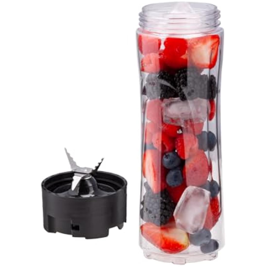 Sensio Home Personal Blender Smoothie Maker - BPA Free 1L Jar & 600ml Portable Sports Bottle, Electric Blender for Fruit, Vegetables, Protein Shakes, Crush Ice & Frozen Fruit, 2 Speed + Pulse 350W