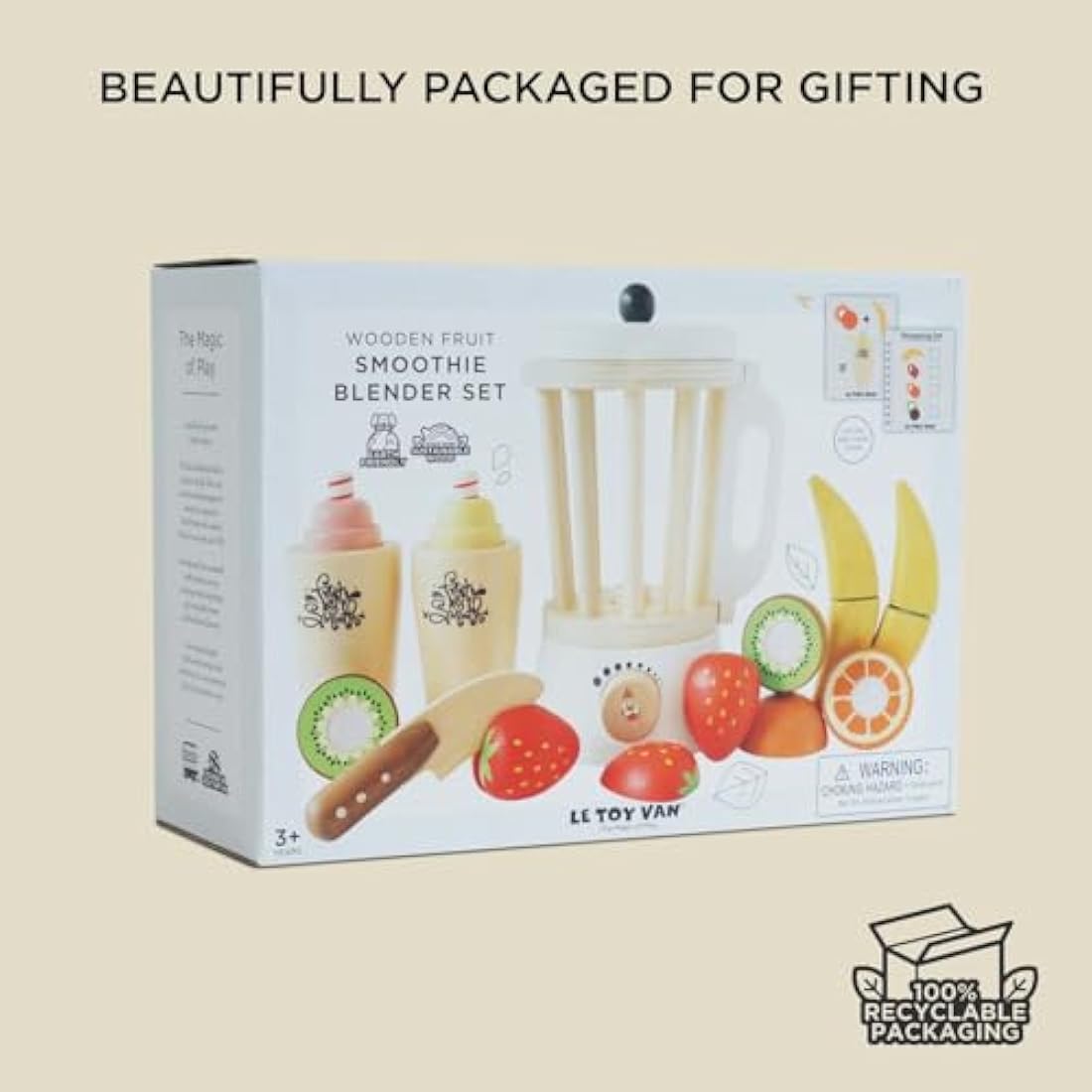 Le Toy Van TV296 Wooden Toy, Blender Set