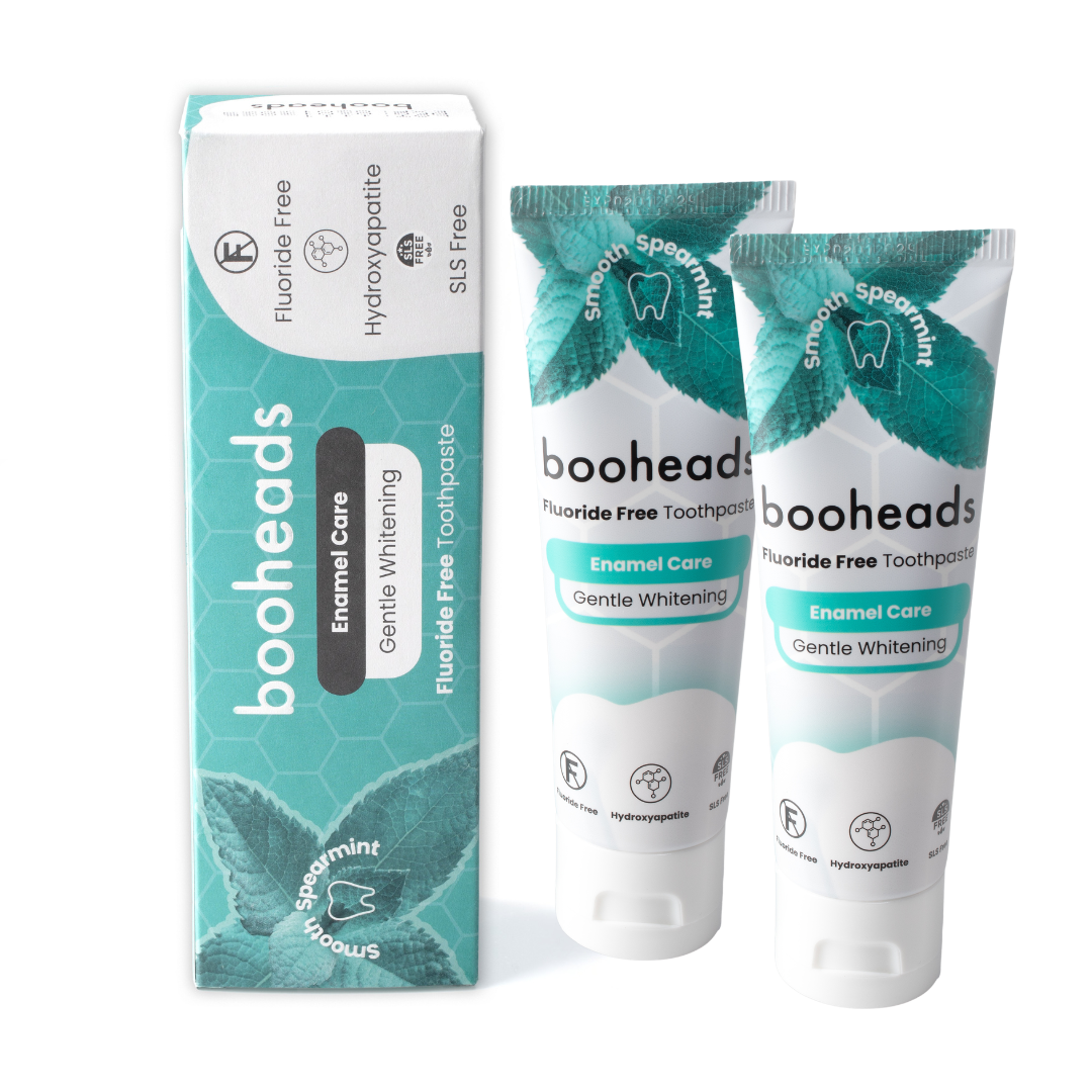 Hydroxyapatite Toothpaste – Fluoride-Free, Enamel Care, Gentle Whitening, Smooth Spearmint, 100g
